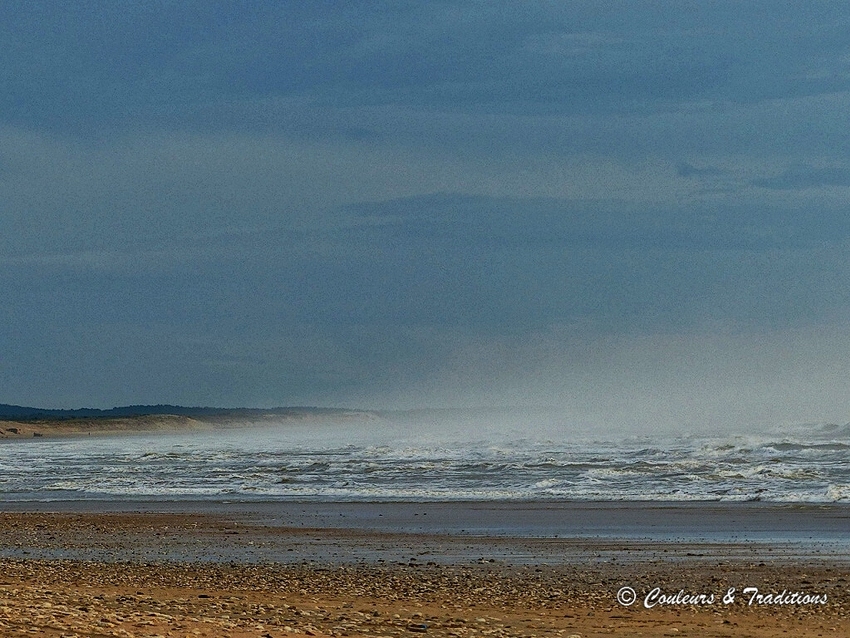 Grand Plage sur la côte ouest d'oléron