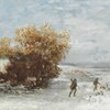 gustave_courbet_chasseurs_dans_la_neige