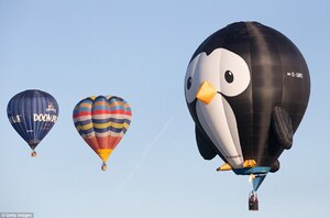 season balloons pingouins balloons 