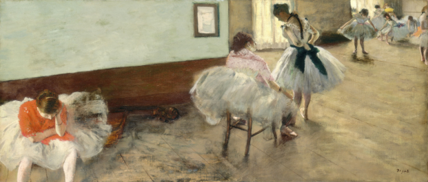 La leçon de danse, par Edgar Degas (1879, National Gallery of Art, Washington)