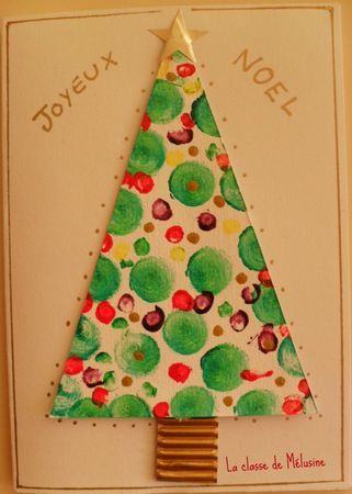 carte Noël inspirée d'Angela Vandenbogaard