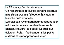 dictée cm1 la rencontre