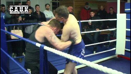 MATHEW D THORN IN BOXING MATCH IN ENGLAND
