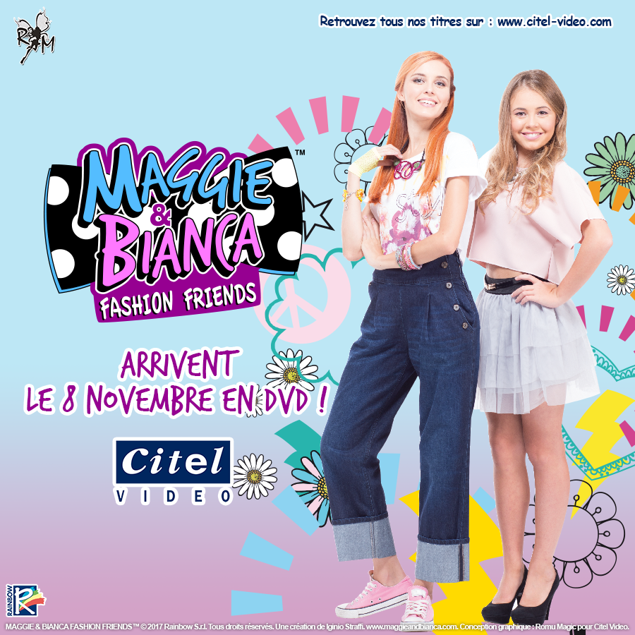 Date de sortie du premier DVD de Maggie et Bianca en France ! 