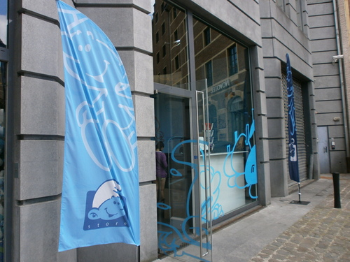 Smurf Store en juin 2014