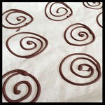 Tuiles spirales au chocolat