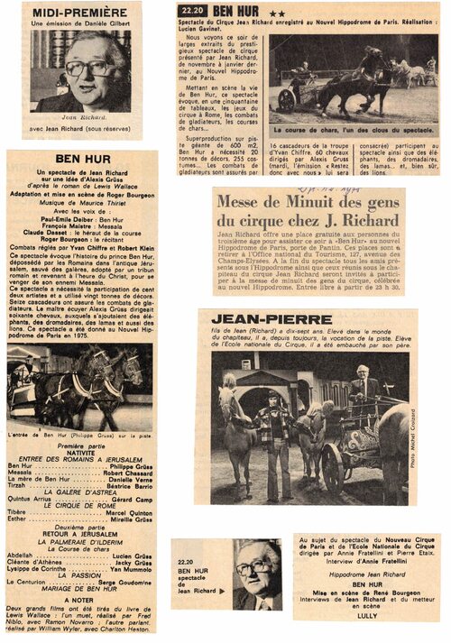 Ben Hur à l'Hippodrome Jean Richard de Paris - part 4 ( archives Raymond Marti) 