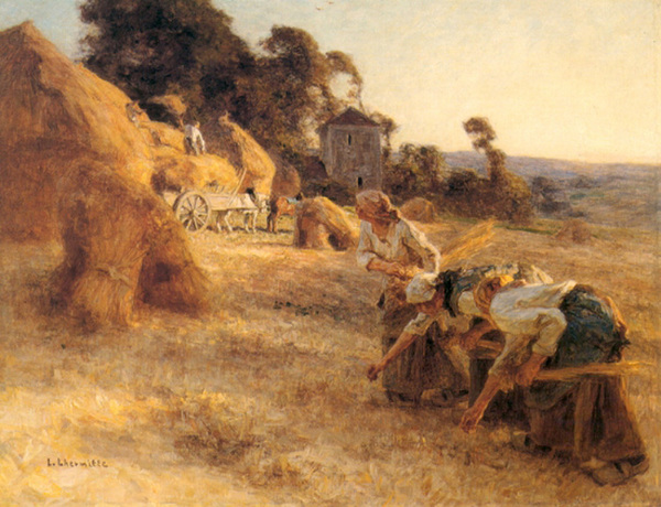 Peinture de :  Léon Lhermitte