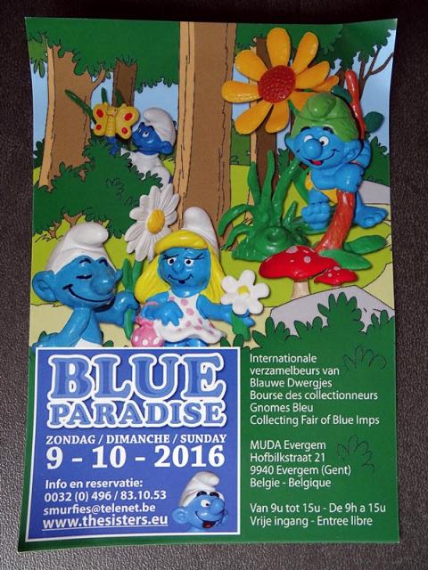 publicité pour la blue paradise 2016