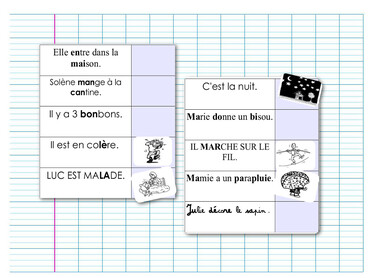 Le loto des phrases