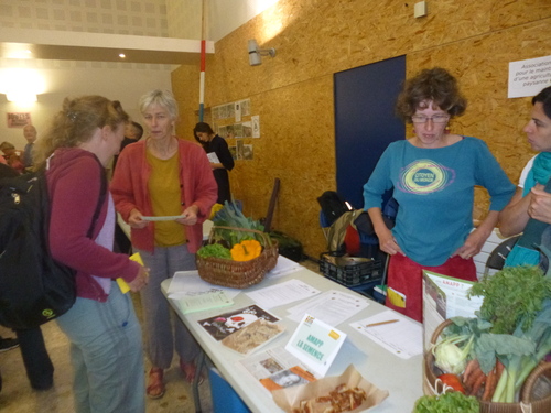 Au Forum des assoc' à Cluny