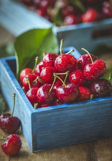 Cerise, Cerises, Fruits, Mûres, Red, Frais