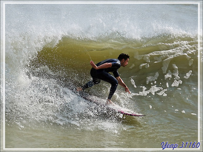 Un bon surfeur - Plage du Peu des Hommes - La Couarde-sur-Mer - Île de Ré - 17