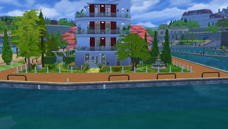 Sims 4 Aménagement de l'Immeuble Bellevue 