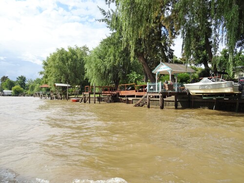 Promenade en barque sur la rivière Luján à Tigre (Argentine)