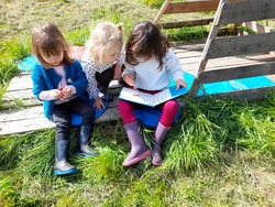 Maternelle classe dehors en mai 