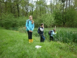 Notre 2ième sortie dans le cadre ENS à l'Etang de Mai sur la commune de Tullins...