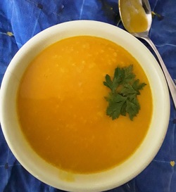 Soupe au potimarron 