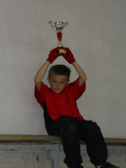 MAXIME ROCHE AU TOURNOI JEUNE A LAMASTRE LE LUNDI 9 AVRIL 2012