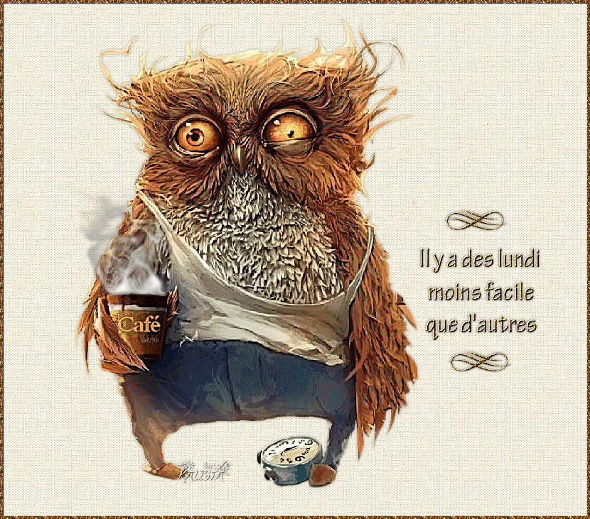 Il y a des lundi....