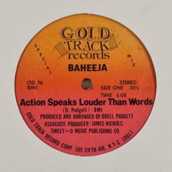 Baheeja - Action Speaks Louder Than Words