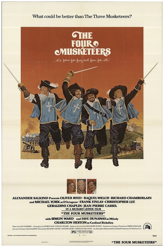THE FOUR MUSKETEERS box office USA 1975
