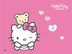 Wallpapers Hello Kitty Rose