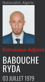 Baâbouche Mohamed Réda Nouveau Entraineur Adjoint MCA 2020 