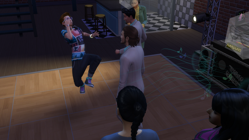 Nos Sims se tapent l'affiche sur le dance floor !