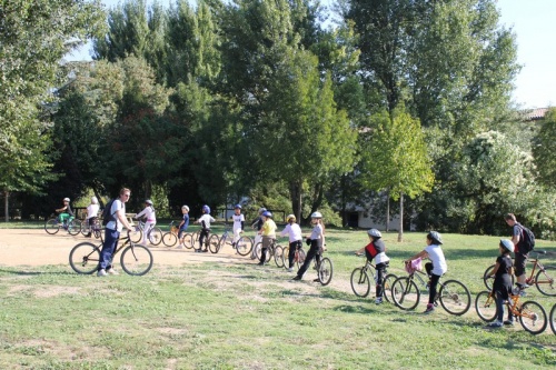 VTT au bord de l'Aude