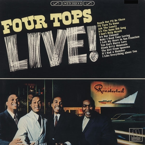 The Four Tops : Album " Live ! " Motown Records MS-654 [ US ]