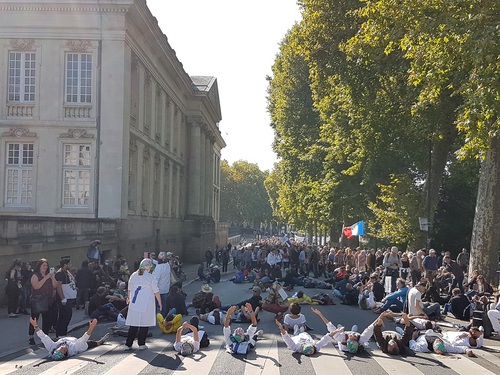 Nantes - 09/10/2021 - Manifestation contre le pass sanitaire
