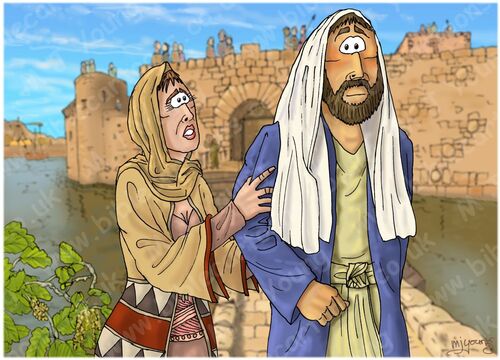 Jésus guérit la fille de la femme syro-phénicienne