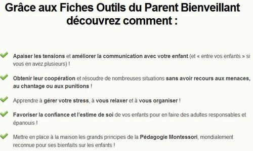 Super parents : les fiches outils