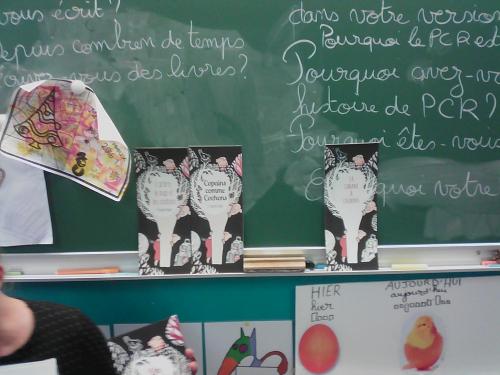 Intervention de Fran&ccedil;oise Rogier dans ma classe 