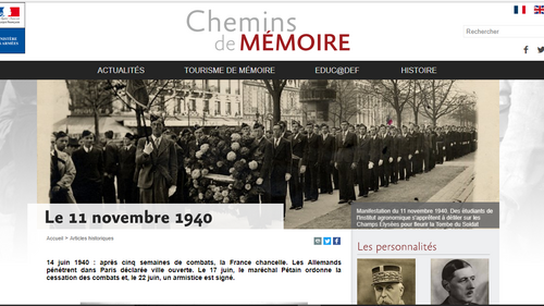 * Le 11 Novembre 1940