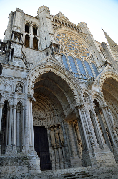 Chartres avec Loredana