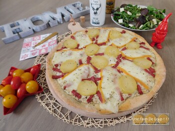 Pizza savoyarde à la raclette