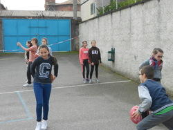 Opération Basket école en CM2