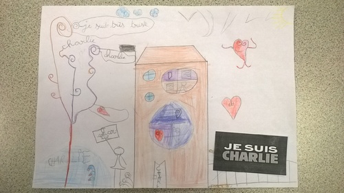 #JeSuisCharlie : les dessins des élèves !