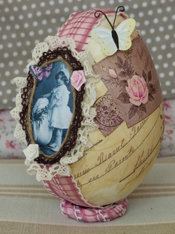 - Oeuf de Pâques Shabby