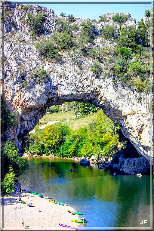1006 - Traversée de l’Ardèche : Le Pont d’Arc (07)