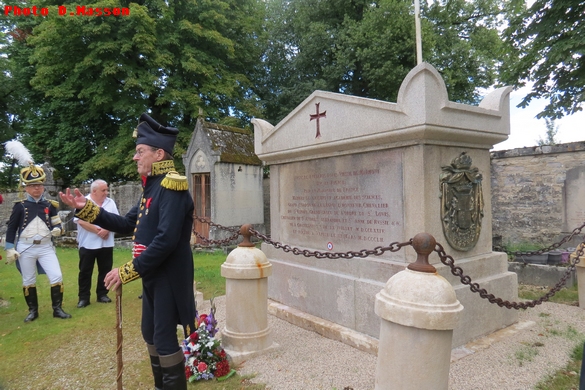 Un très bel hommage a été rendu au Maréchal Marmont, duc de Raguse  et à son aide de camp Claude Testot-Ferry, au cimetière saint Vorles