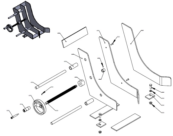 Etau roue moto - Construction Mécanique