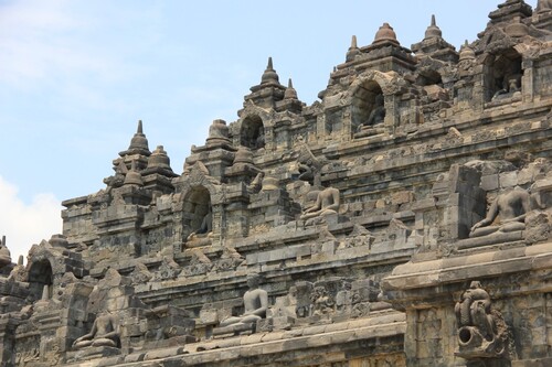Patrimoine mondial de l'Unesco : Borobudur - Indonésie -