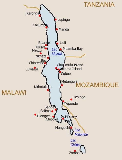 le lac malawi