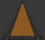 Cliquer sur Extrude Individual et extruder vers l'intérieur