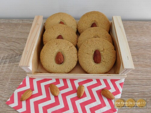 Sablés fondants aux amandes 