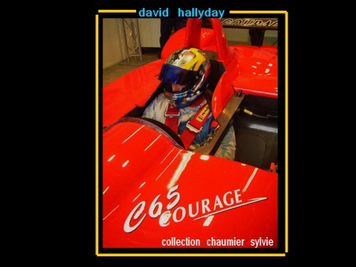 1 er roulage de david hallyday avec la courage c65 en 2003 