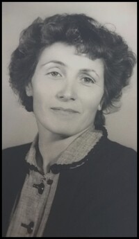 Faire part de décès - Madame Pierrette Rossi, médaillée de la Résistance avec rosette.